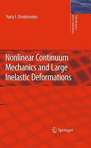 Nonlinear Continuum Mechanics And Large Inelastic Deformations
