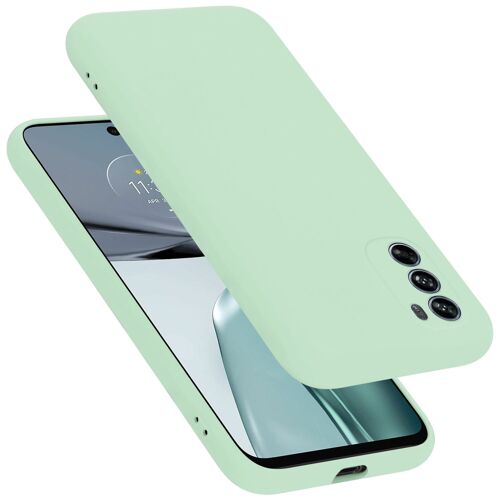 Cadorabo Housse compatible avec en LIQUID LIGHT GREEN - Étui de protection en silicone TPU flexible