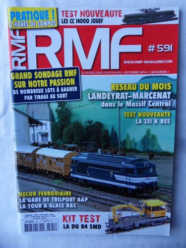 Rmf Rail Miniature France N°591-Octobre 2014
