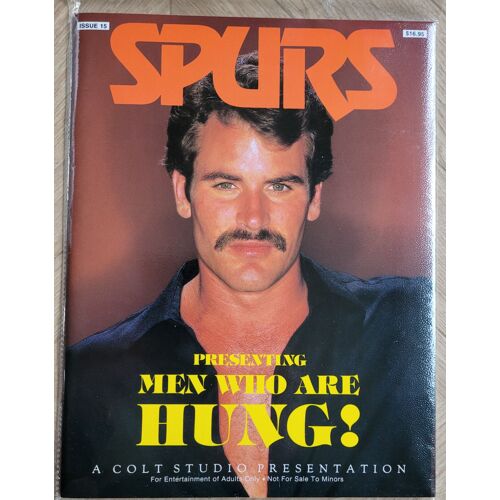 Gay Revue Magazine Spurs Issue 15 Presenting Men Who Are Hung Colt Studio Presentation