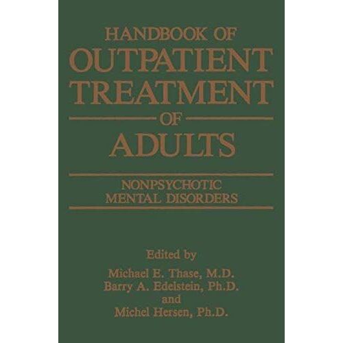 Handbook Of Outpatient Treatment Of Adults