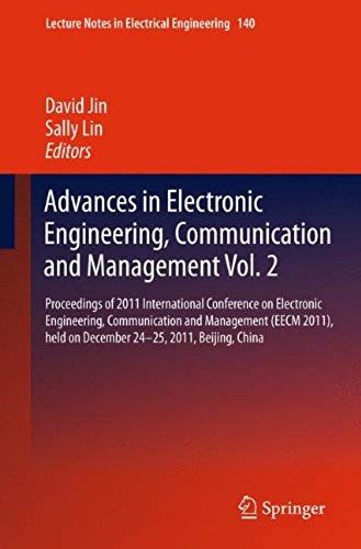Advances In Electronic Engineering, Communication And Management Vol.2