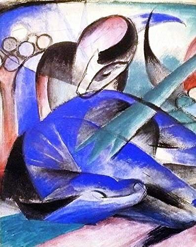 Franz Marc: Zeichnungen Und Aquarelle (German Edition)