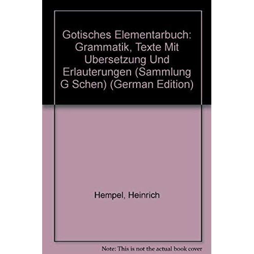 Gotisches Elementarbuch