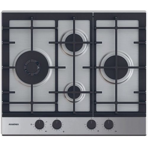 Plaque gaz RHG6D5WC5X 4 foyers Chef flamme