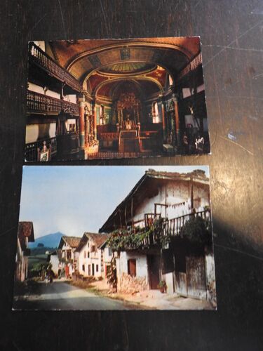 Lot De 2 Cartes Postales Du Pays Basque