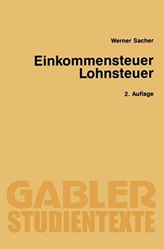 Einkommensteuer / Lohnsteuer