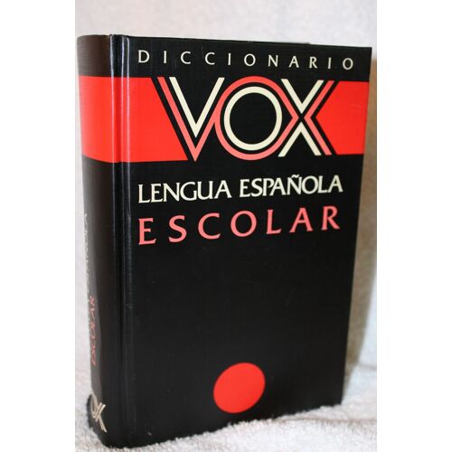 Diccionario Vox Lengua Española Escolar