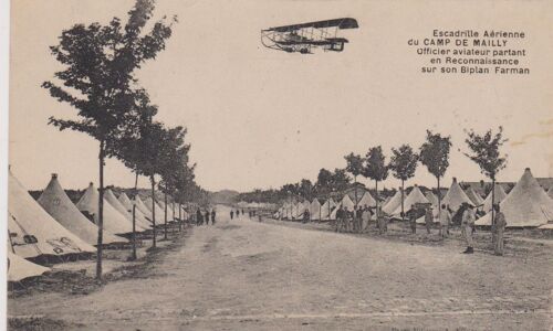 Escadrille Du Camp De Mailly - Biplan Farman