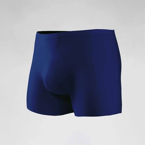 Sous-Vêtements Pour Hommes,Boxeurs En Soie Glacée Avec Estampage 3d,Boxeurs Fins Sans Couture,Shorts Courts De Sport Allongés Pour L'été.Bleu.2xl