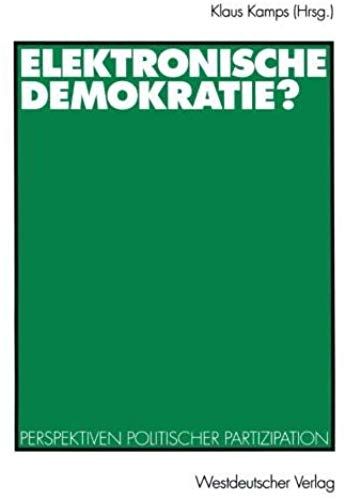 Elektronische Demokratie?