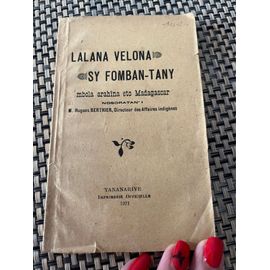 Livre Malgache 1921