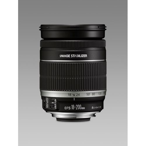 Objectif Canon EF-S - Fonction Zoom - 18 mm - 200 mm - f/3.5-5.6 IS - Canon EF/EF-S