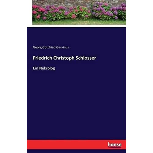Friedrich Christoph Schlosser
