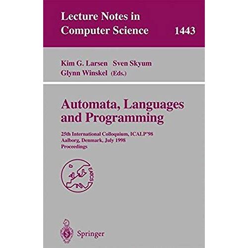 Automata, Languages And Programming