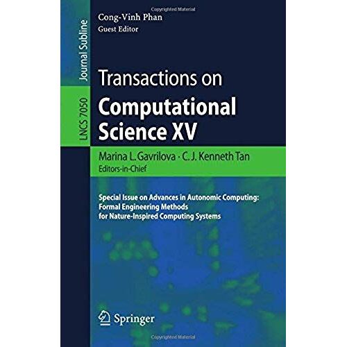 Transactions On Computational Science Xv
