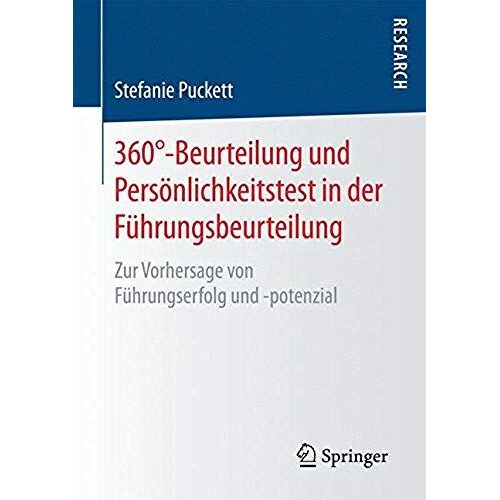 Puckett, S: 360°-Beurteilung Und Persönlichkeitstest In Der