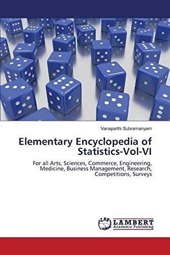 Elementary Encyclopedia Of Statistics-Vol-Vi