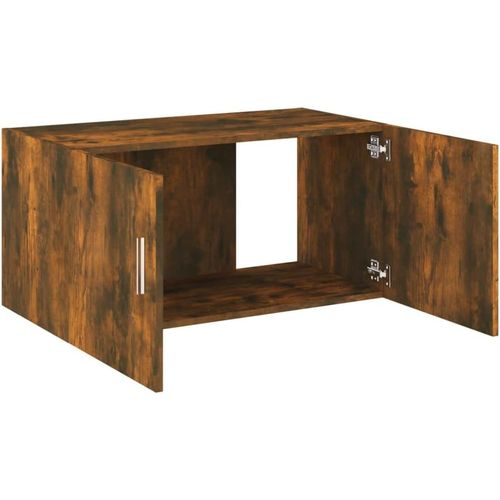 Armoire Murale, Meuble De Rangement Avec Porte, Étagère Flottante De Salon Salle De Séjour Chambre Intérieur, Chêne Sonoma Bois D'ingénierie