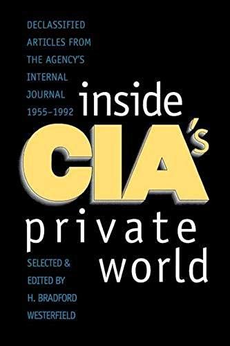 Inside Cia's Private World