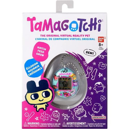 Tamagotchi Denim Patches Electronic Game Gen