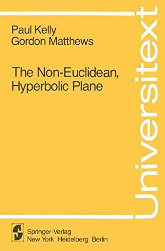 The Non-Euclidean, Hyperbolic Plane