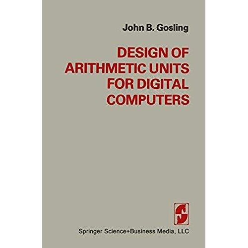 Design Of Arithmetic Units For Digital Computers