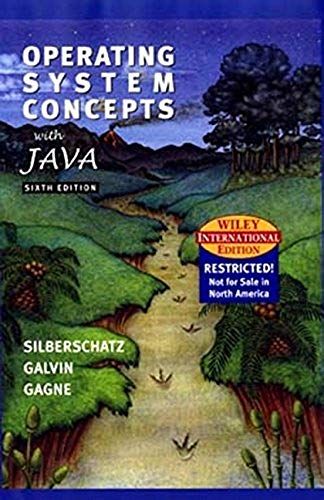 Operating System Concepts With Java