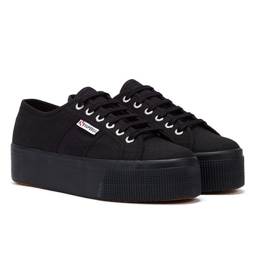 Superga 2790 Linea Up Down Baskets Noires Pour