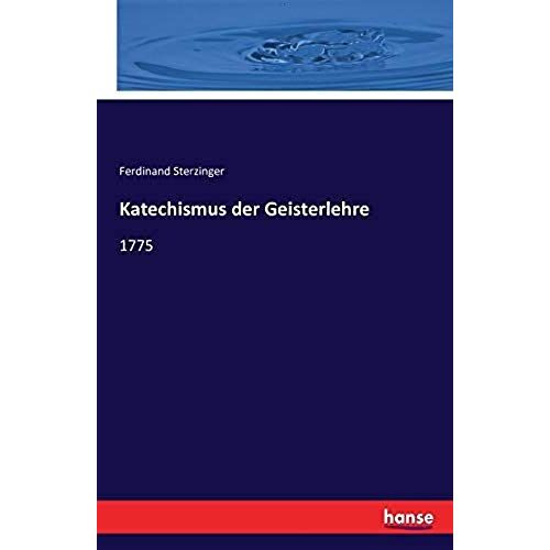 Katechismus Der Geisterlehre