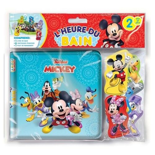 Mickey - Avec 6 Ventouses Étanches Et 1 Filet De Rangement