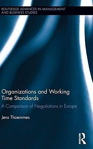 Organizations And Working Time Standards