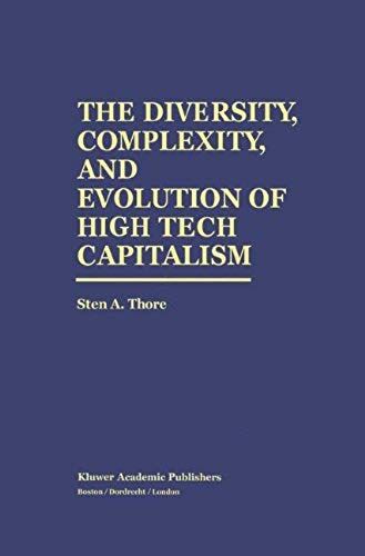 The Diversity, Complexity, And Evolution Of High Tech Capitalism