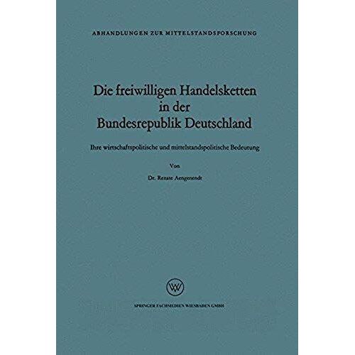 Die Freiwilligen Handelsketten In Der Bundesrepublik Deutschland