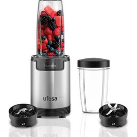 Nutrimix Mixeur À Verre Individuel,Extracteur De Nutriments Et Vitamines Multifonction,900W De Puissance,Lames En Acier Inoxydable,Smoothies Et Shakes,Broie De La Glace,Accessoires 6 En 1