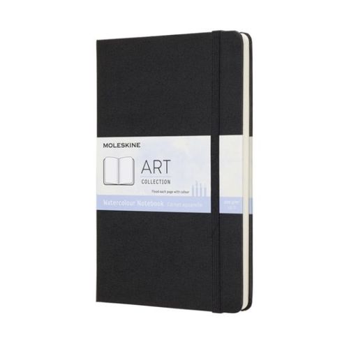 Watercolournotebook Large Black