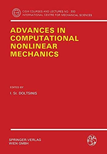 Advances In Computational Nonlinear Mechanics