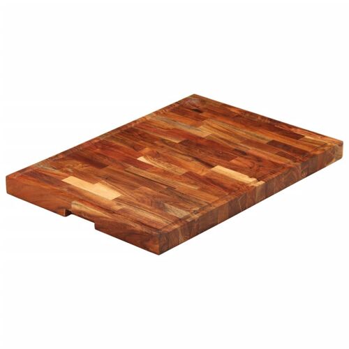 Vidaxl Planche À Découper 60x42x4 Cm Bois D'acacia Massif