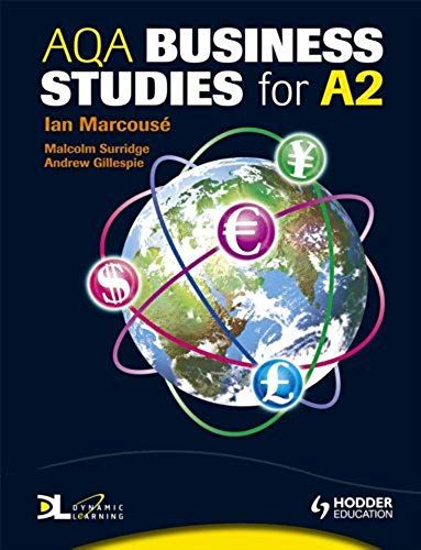 Aqa Business Studies For A2: With Dynamic Learning Student Edition