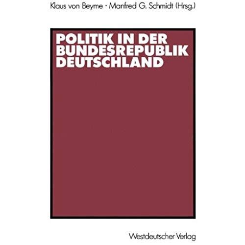 Politik In Der Bundesrepublik Deutschland