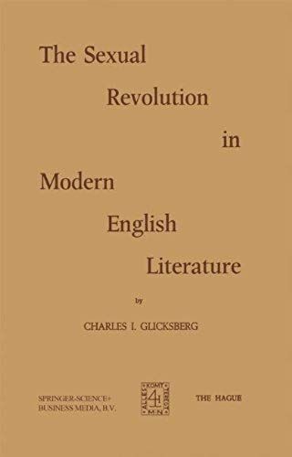 The Sexual Revolution In Modern English Literature