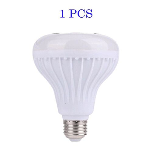 Ampoule Led Intelligente E27 Rgb, 12w, Bluetooth, Compatible Avec Haut Parleur, Lecture De Musique, Lampe Sans Fil Avec Télécommande À 24 Touches