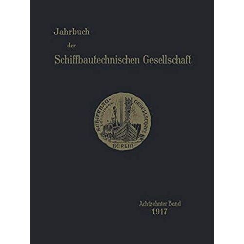 Jahrbuch Der Schiffbautechnischen Gesellschaft