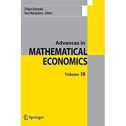 Advances In Mathematical Economics Volume 18
