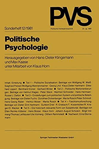 Politische Psychologie