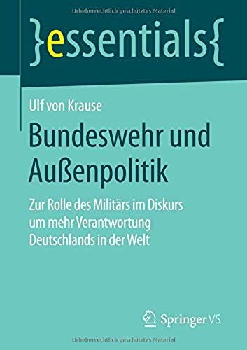 Bundeswehr Und Außenpolitik