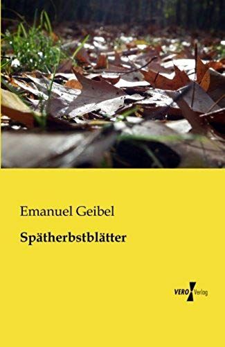 Spätherbstblätter