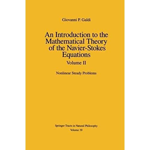 An Introduction To The Mathematical Theory Of The Navier-Stokes Equations