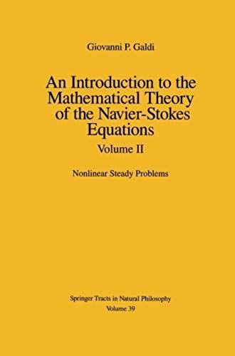 An Introduction To The Mathematical Theory Of The Navier-Stokes Equations
