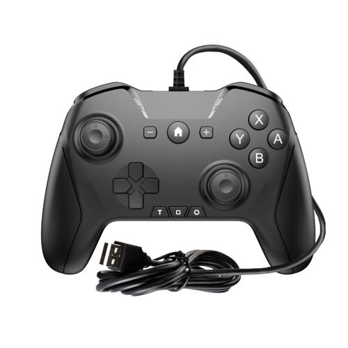 Manette de jeu avec câble USB, moteur de Vibration intégré, accessoires pour Console PlayStation 4 PS3 pour PC Windows 10/8.1/8/7, Joystick, nouveauté